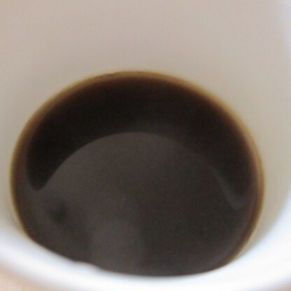 こんにちは。作ってみました。コーヒーに塩という意外な組み合わせで冷めたコーヒーが酸味なくいただけました♪